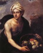 Bartolome Esteban Murillo, The Shaonian Lang handheld Fruit Basket